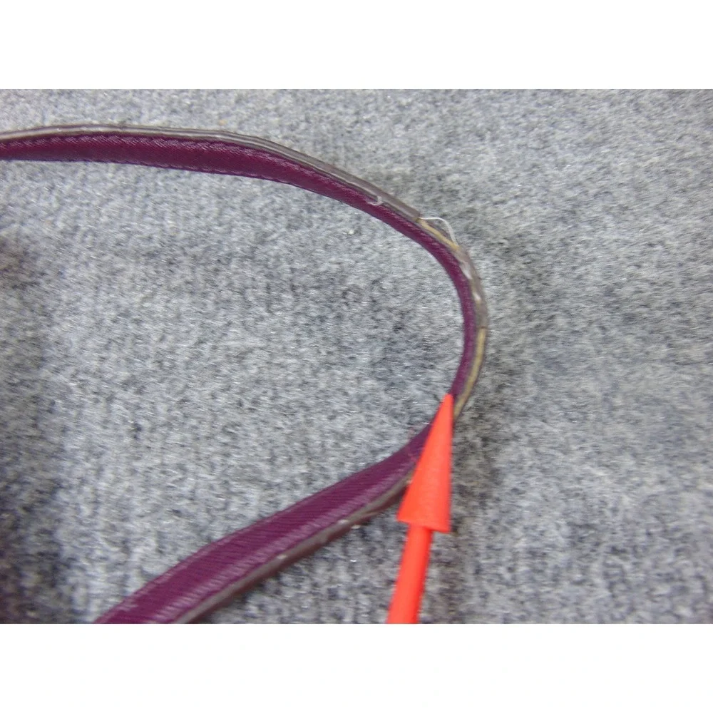 Michael‎ Kors Jet Set Tote Bag Saffiano Leather Plum Purple Zipper Closure MK